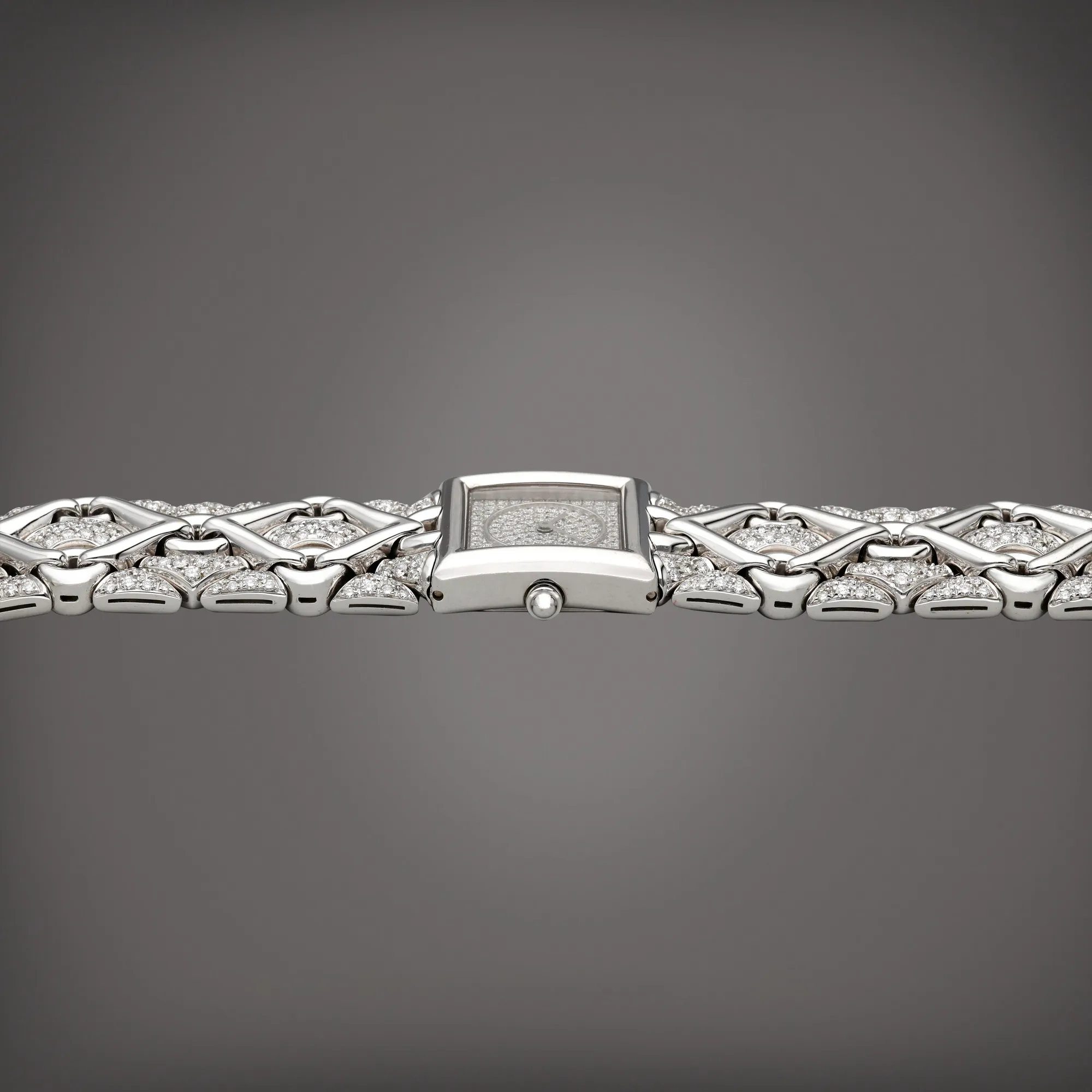 Bulgari Trika BJ 06 22mm White gold and Diamond Diamond 5