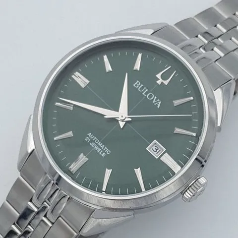 Bulova Classic 96B424 41.5mm Stainless steel Green