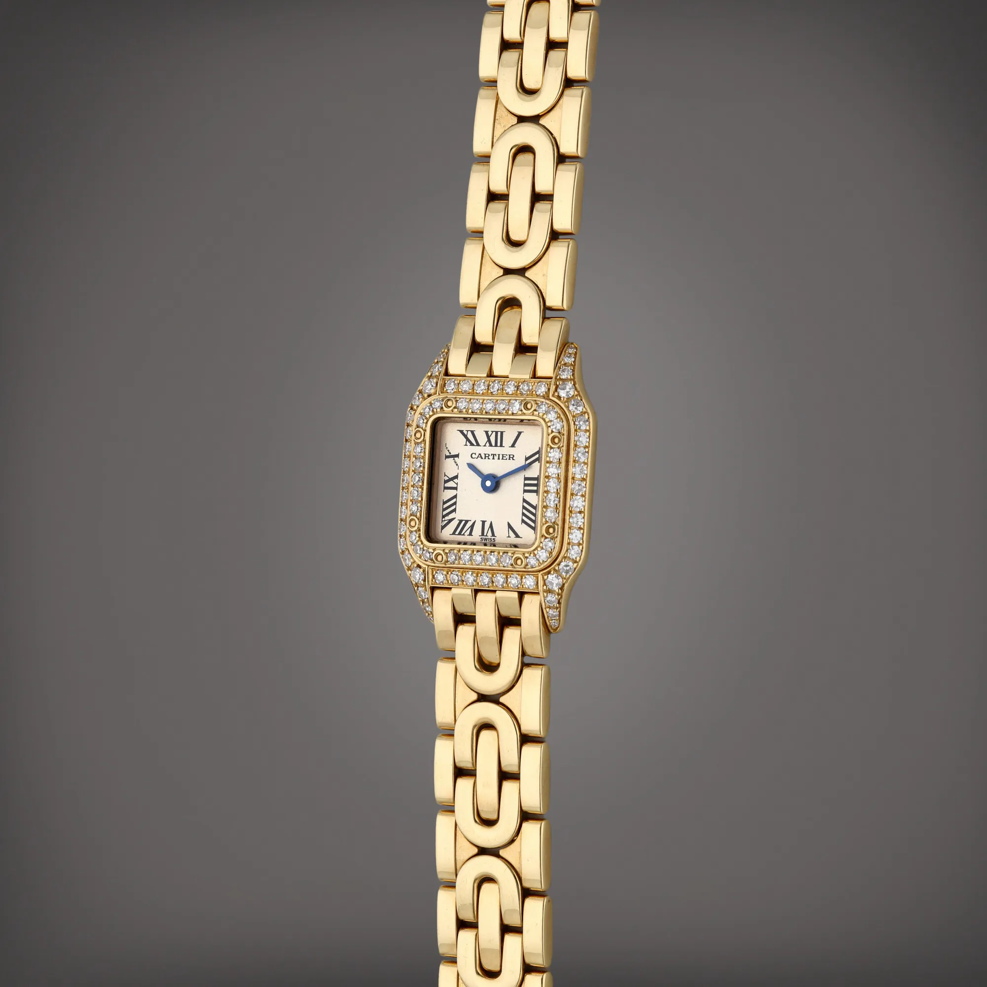 Cartier Panthère 1131 23.5mm Yellow gold and Diamond Silver