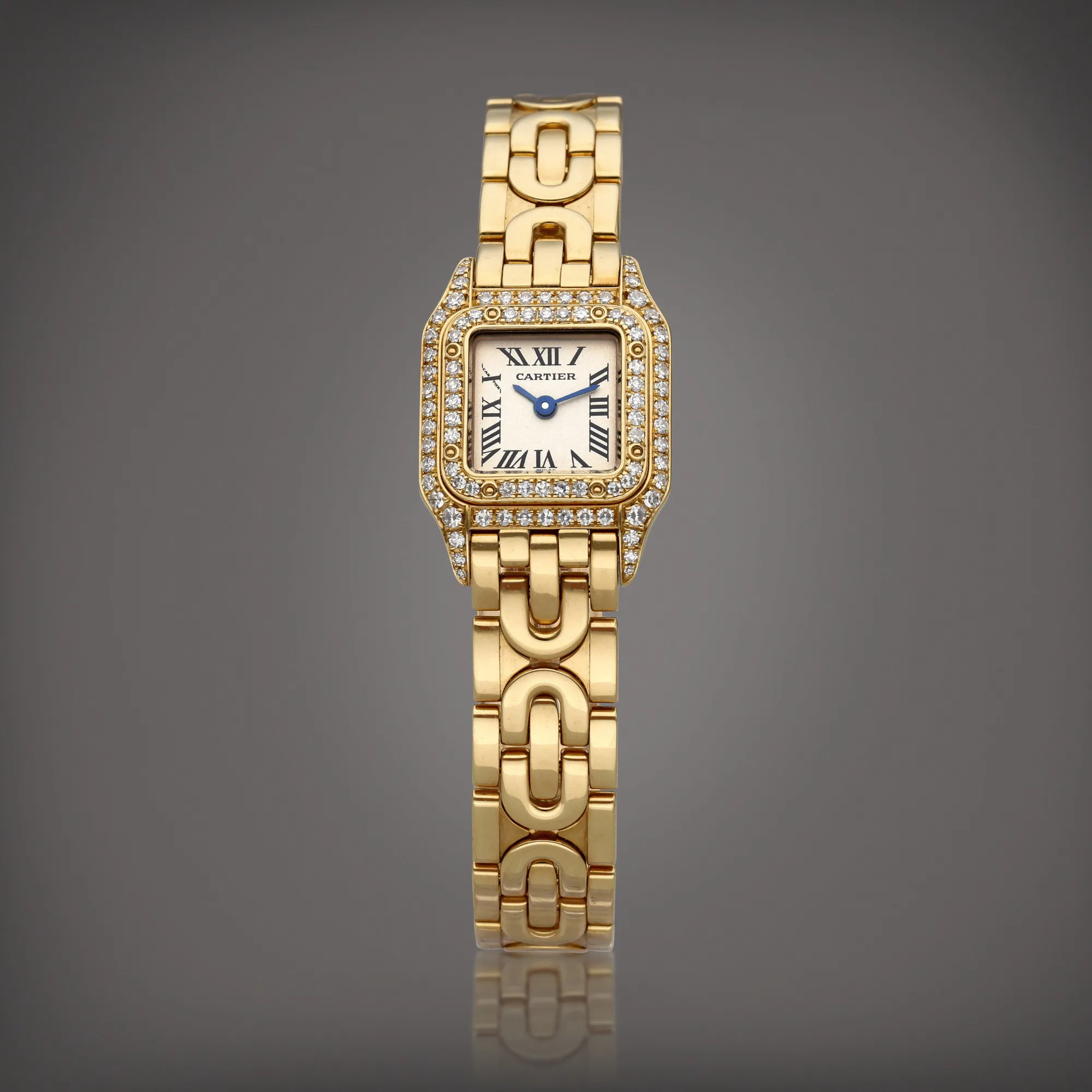 Cartier Panthère 1131 23.5mm Yellow gold and Diamond Silver 4