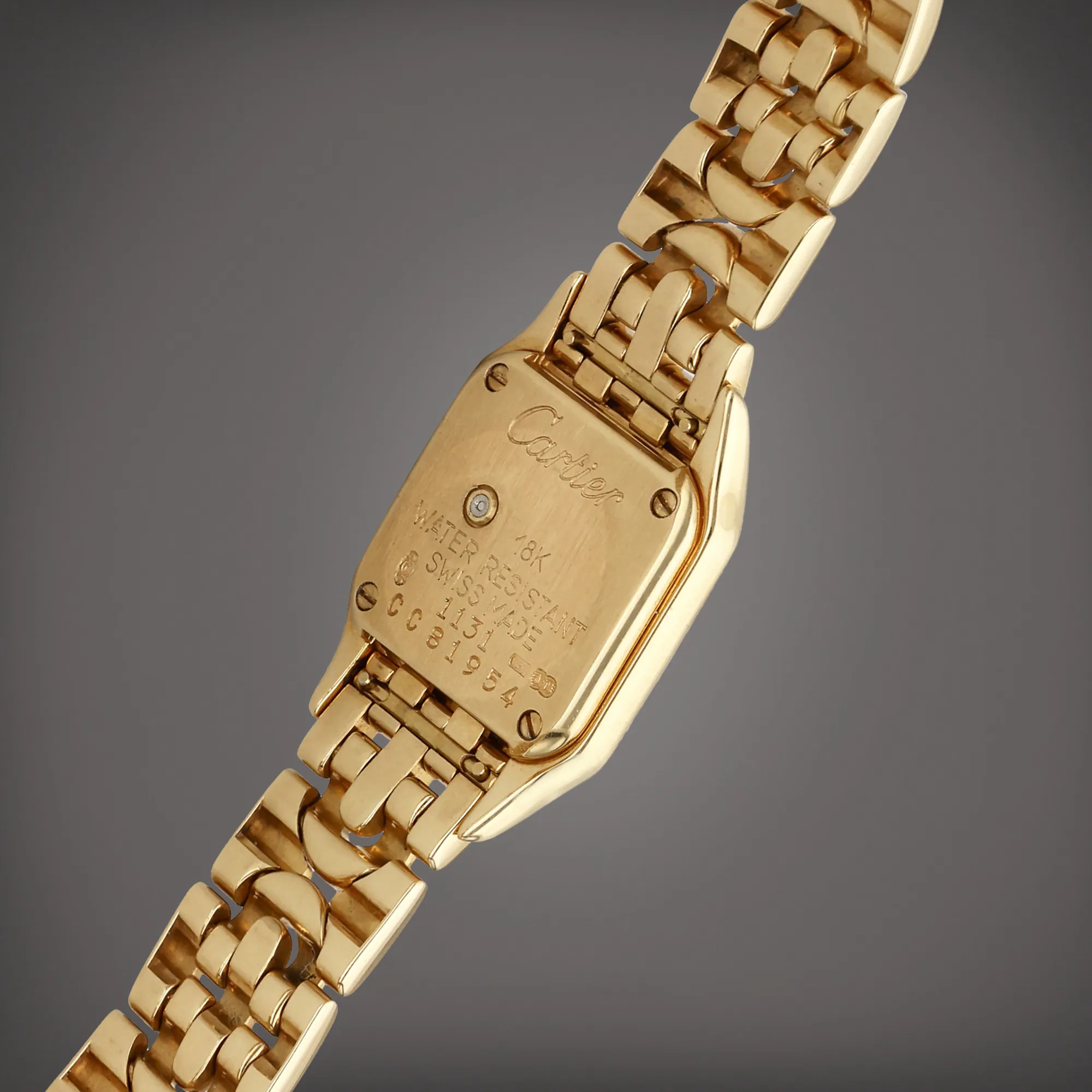 Cartier Panthère 1131 23.5mm Yellow gold and Diamond Silver 1