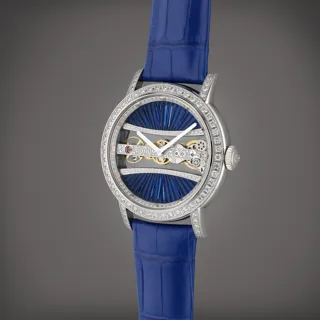 Corum Golden Bridge 05.0089 White gold and Diamond Skeletonized