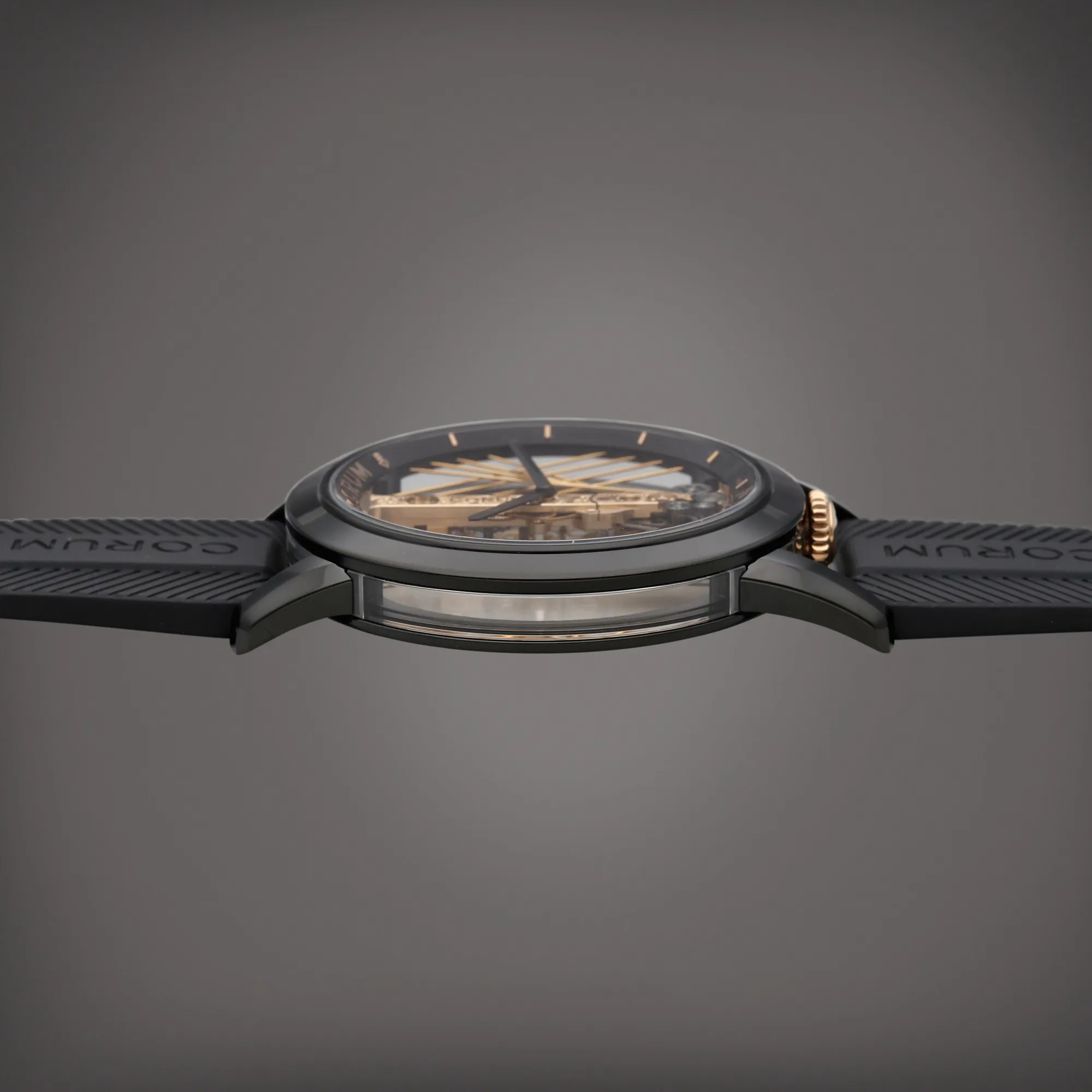 Corum Golden Bridge 05.0090 43mm Titanium and Black DLC Skeletonized 4