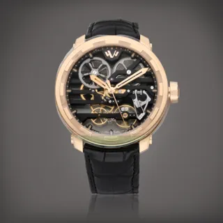 Dewitt Twenty-8-Eight Rose gold Skeletonized