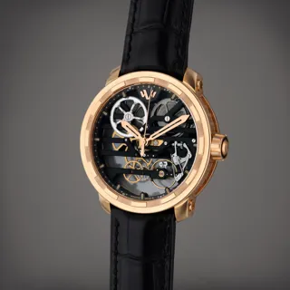 Dewitt Twenty-8-Eight Rose gold Skeletonized