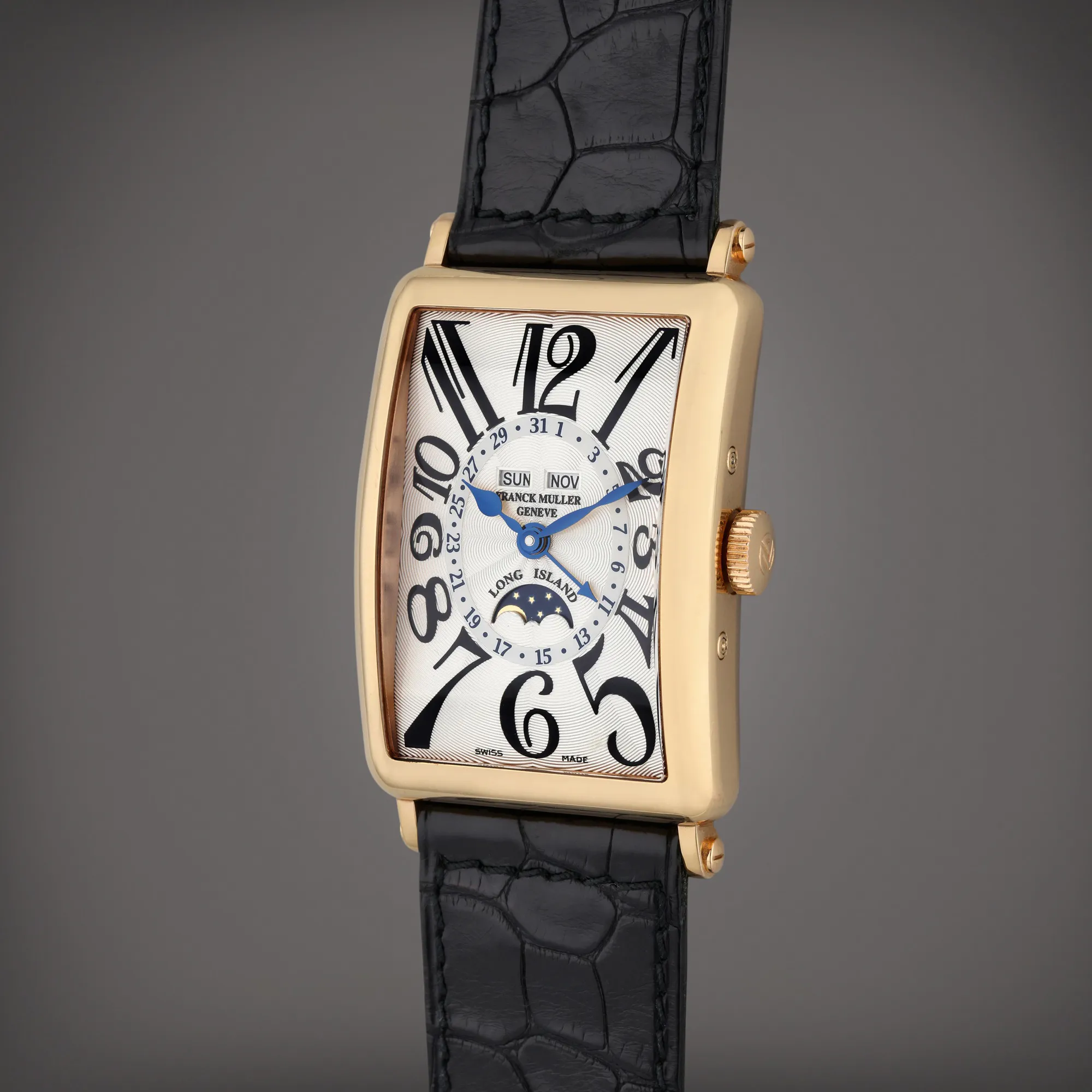 Franck Muller Long Island 1200 MC L 32.5mm Rose gold Silver 1