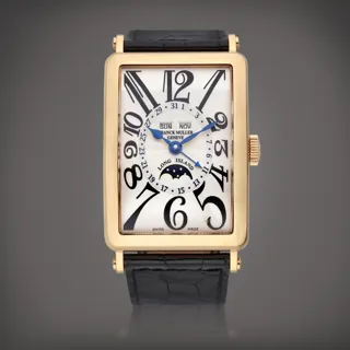 Franck Muller Long Island 1200 MC L Rose gold Silver