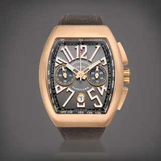 Franck Muller Vanguard V 45 00 DT Rose gold Gray