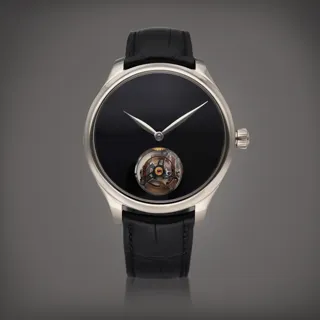 H. Moser & Cie. Endeavour 1804-0212 White gold Black