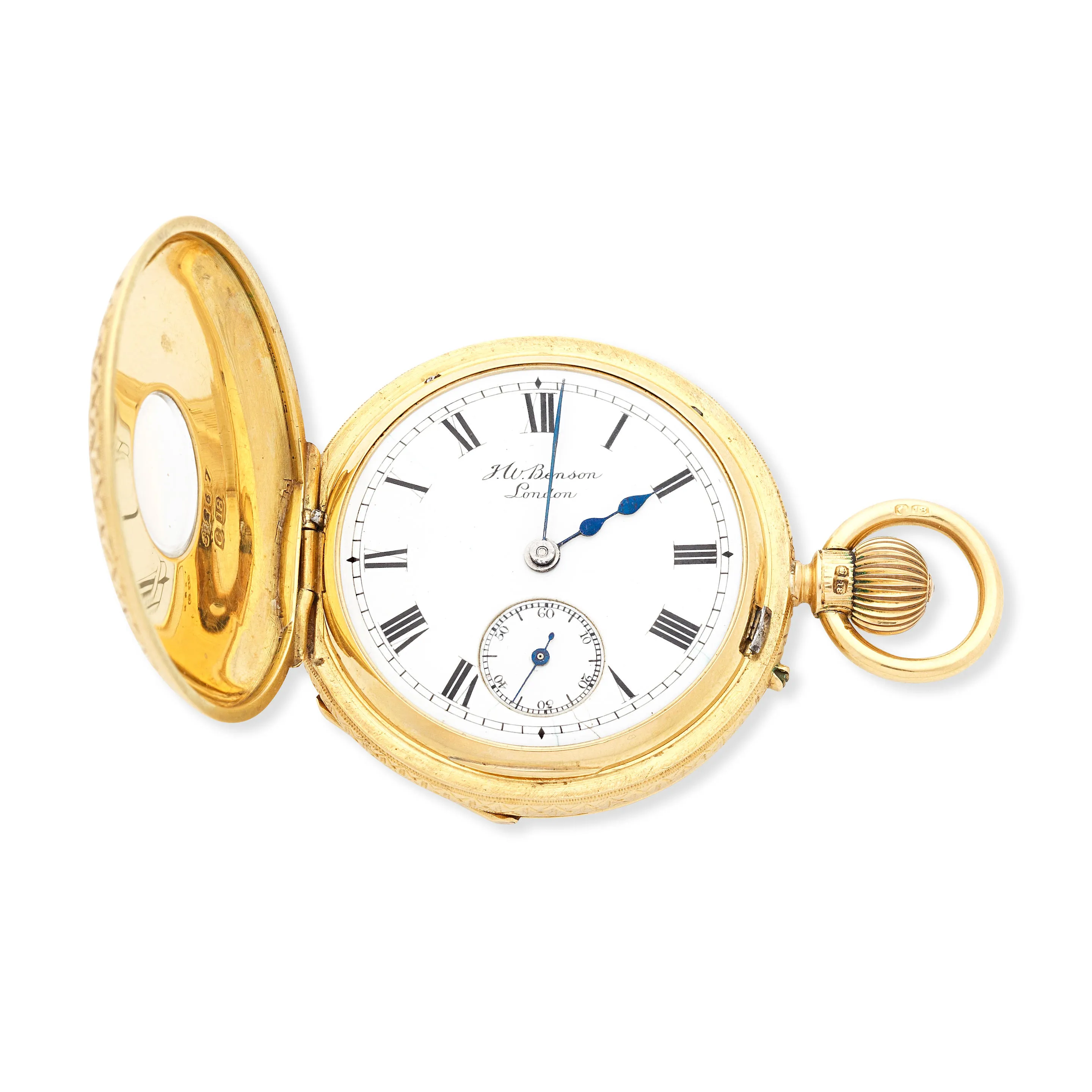 J.W. Benson 37mm Yellow gold White