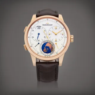 Jaeger-LeCoultre Duomètre 600.2.16.S Rose gold Silver