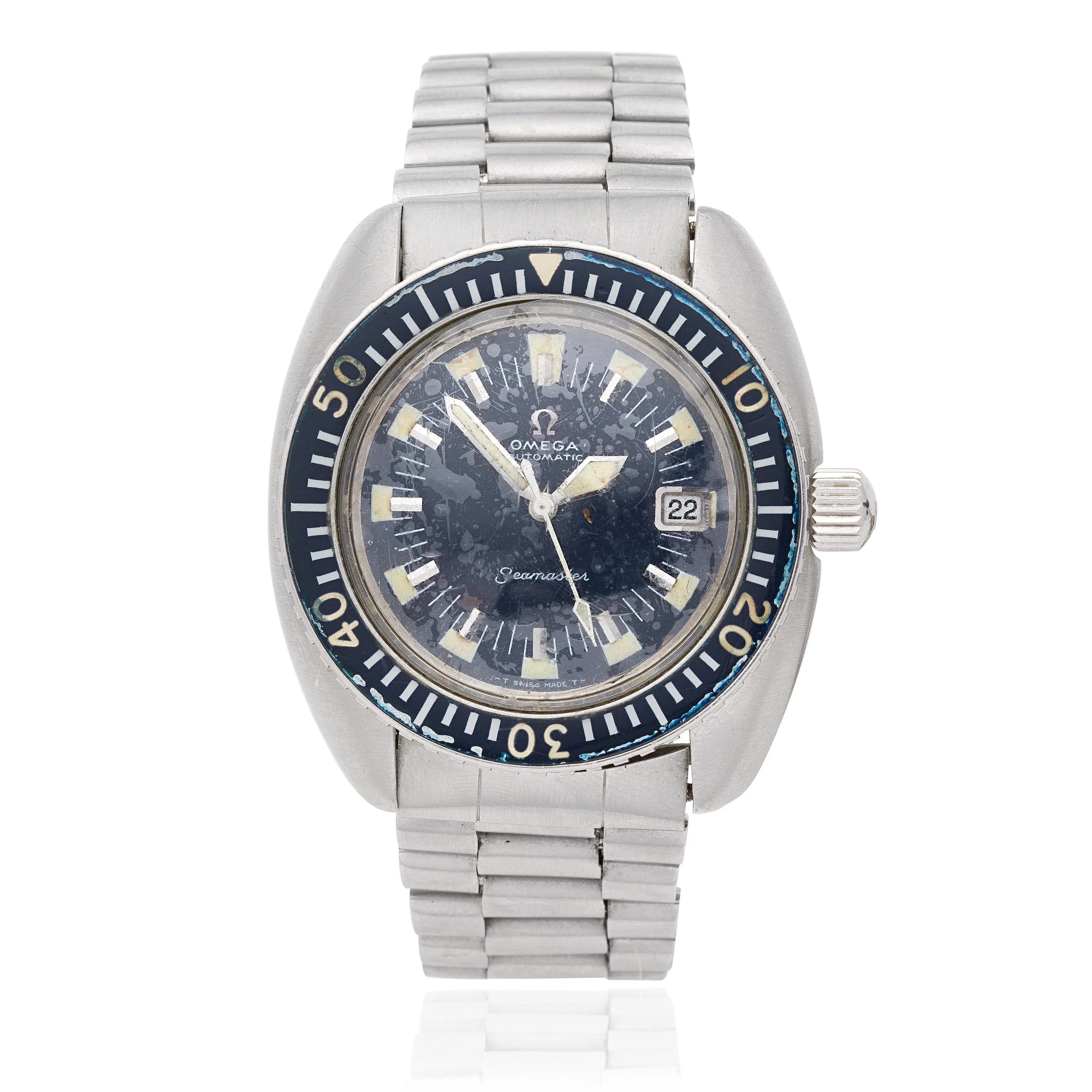 Omega Seamaster 166.073 41mm Stainless steel Blue