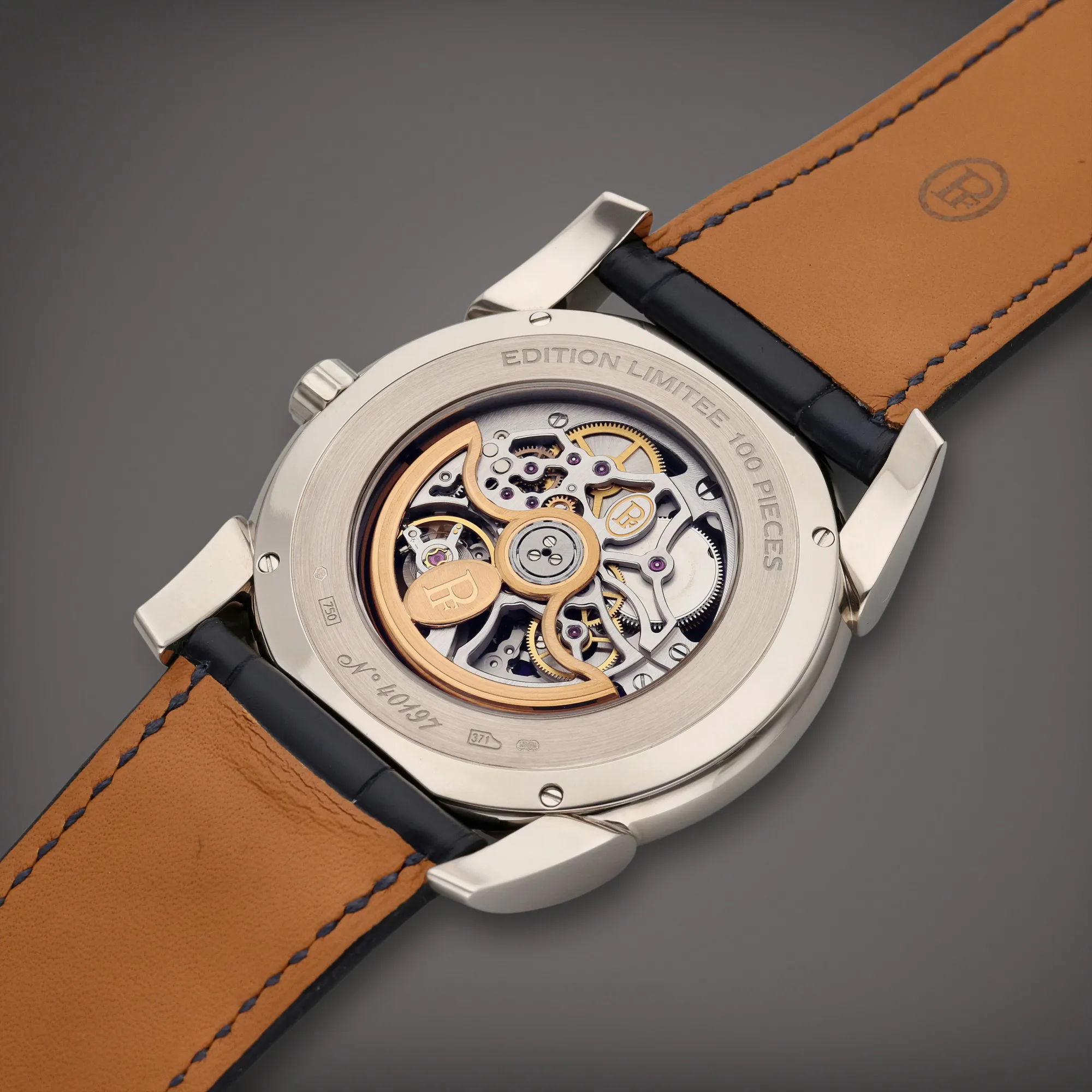 Parmigiani Fleurier Kalpa 41.5mm White gold Semi-skeletonized 5