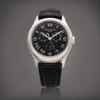 Patek Philippe Annual Calendar 5035P Platinum Black