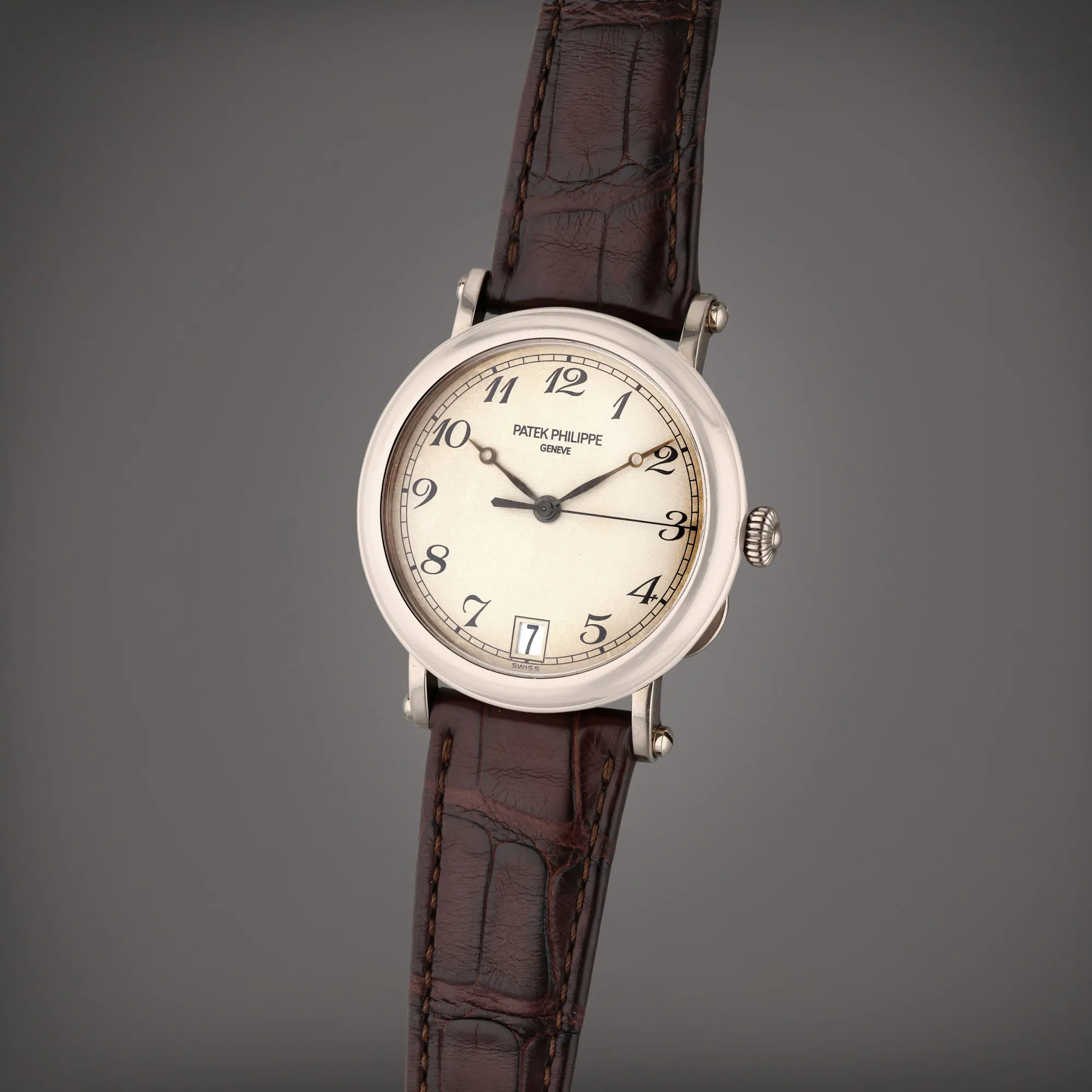 Patek Philippe Calatrava 5053G 35.5mm White gold Silver