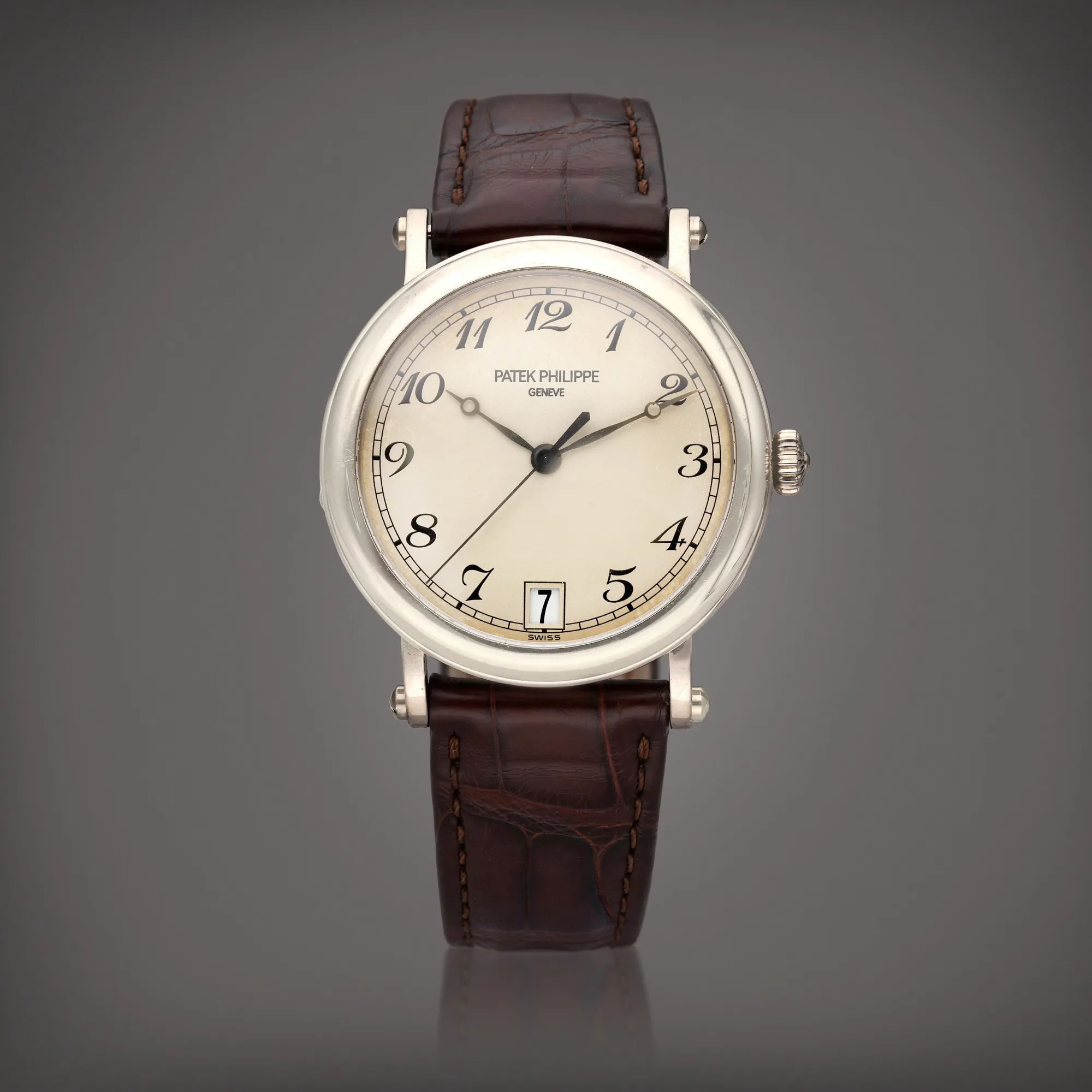 Patek Philippe Calatrava 5053G 35.5mm White gold Silver 1