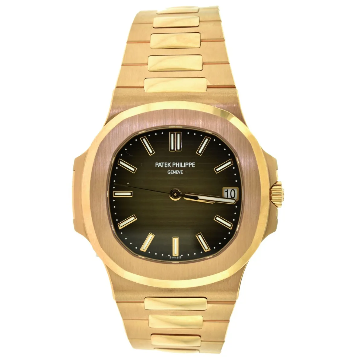 Patek Philippe Nautilus 5711/1R-001 40mm Rose gold Brown