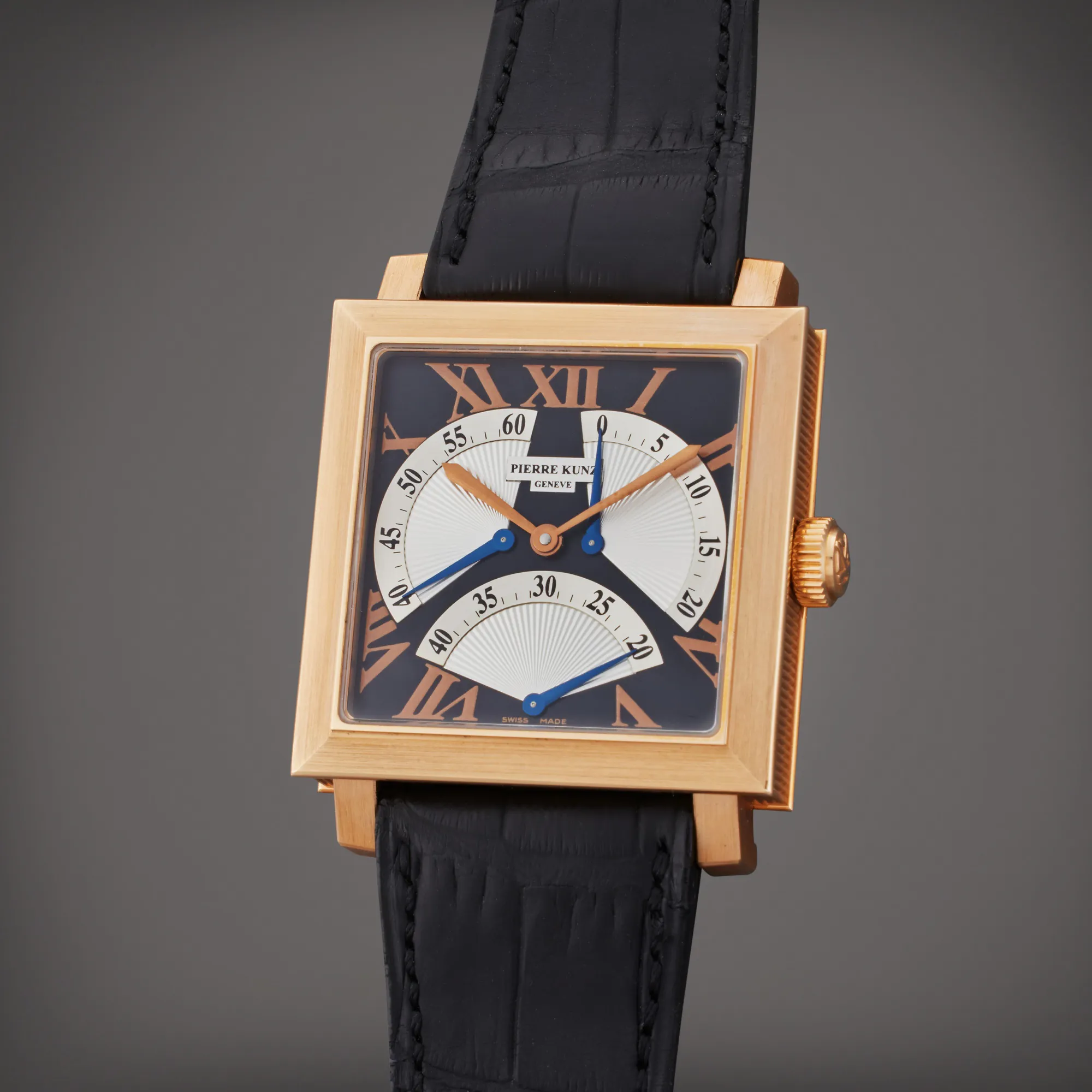 Pierre Kunz PKB 002 STR 38mm Rose gold Two-tone