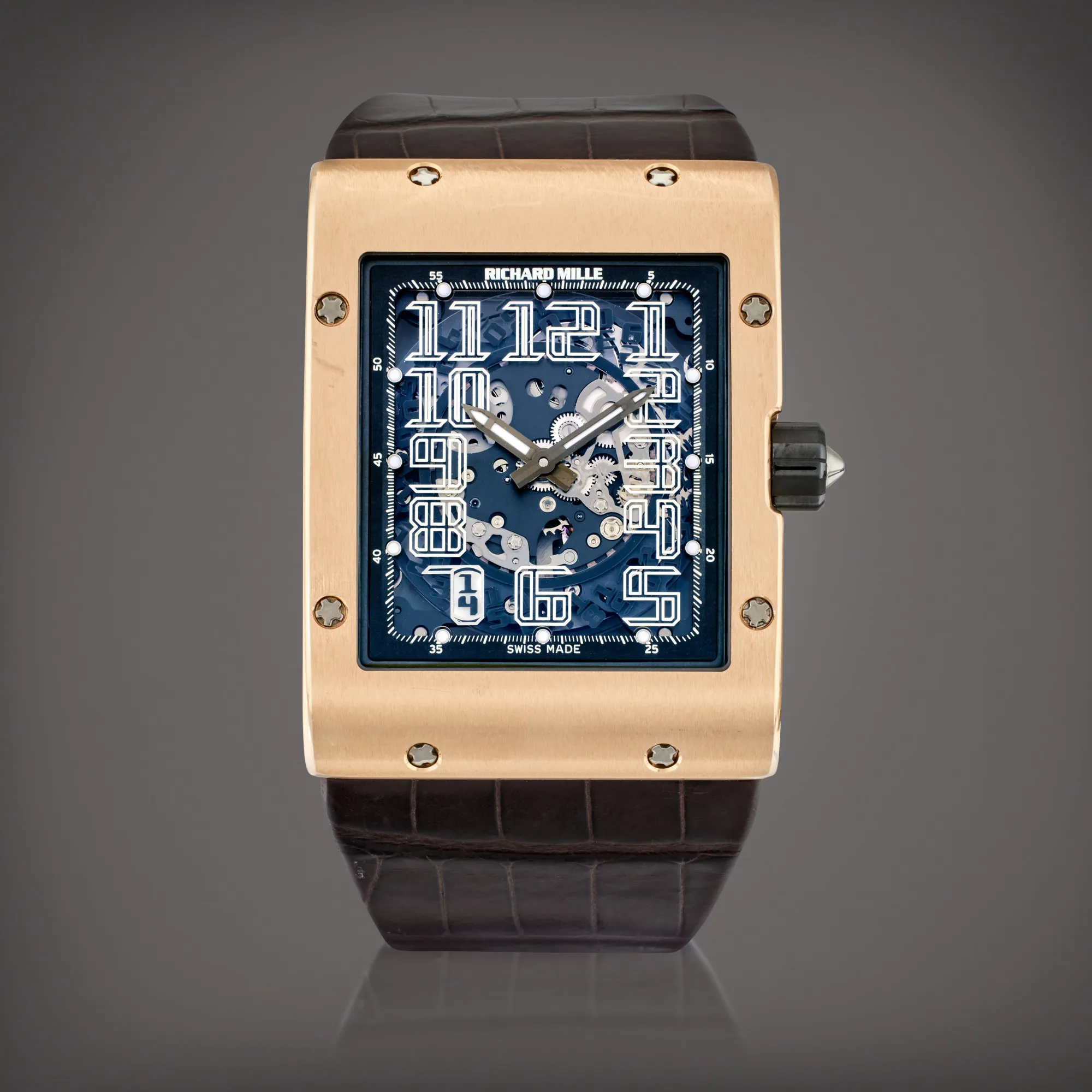 Richard Mille RM 016 RM 016 AI RG 50mm Rose gold and Titanium Skeletonized 2