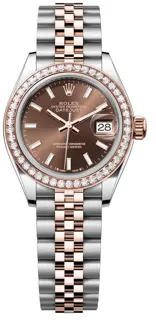 Rolex Lady-Datejust 279381RBR-0017 Rose gold and Stainless steel