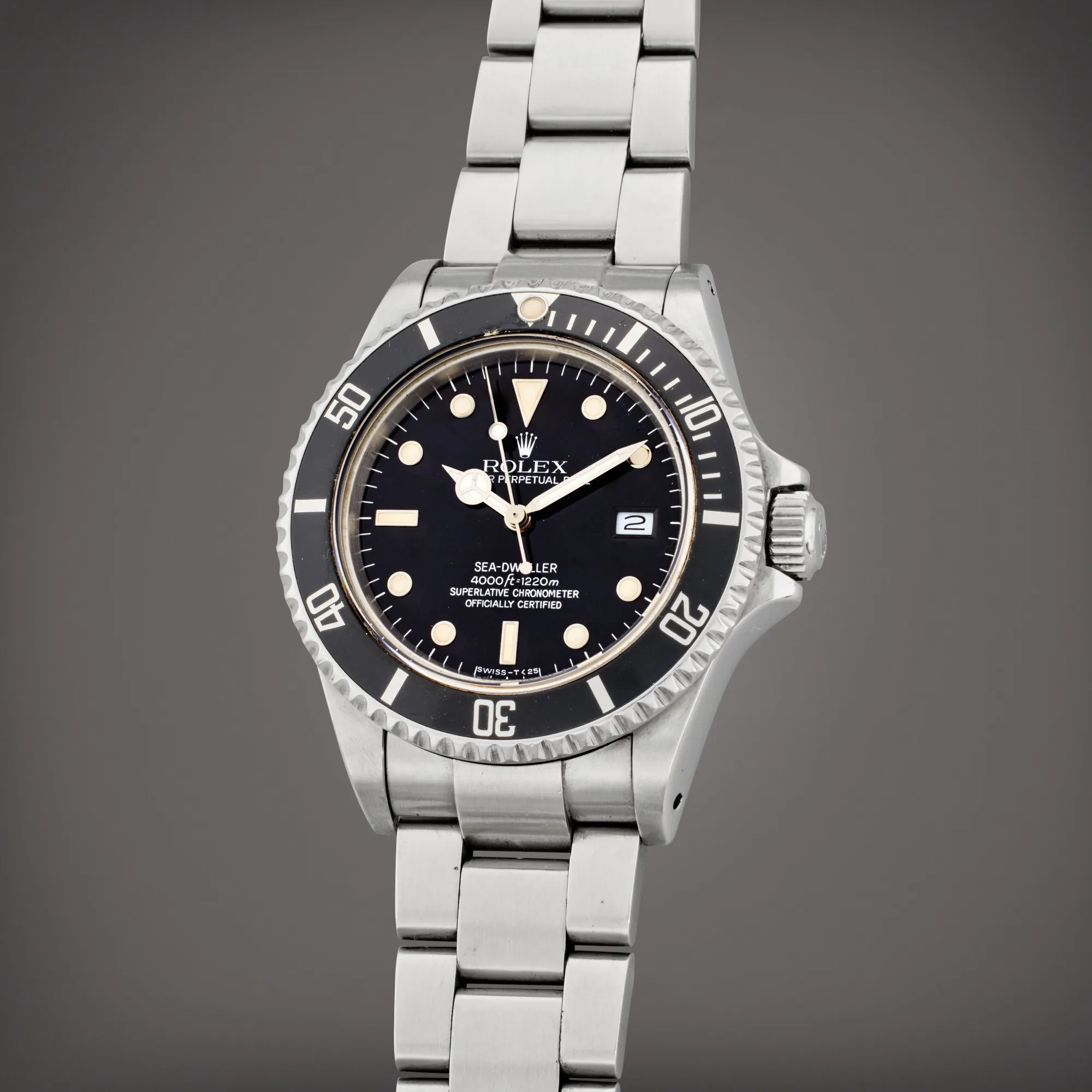 Rolex Sea-Dweller 16660 40mm Stainless steel Black