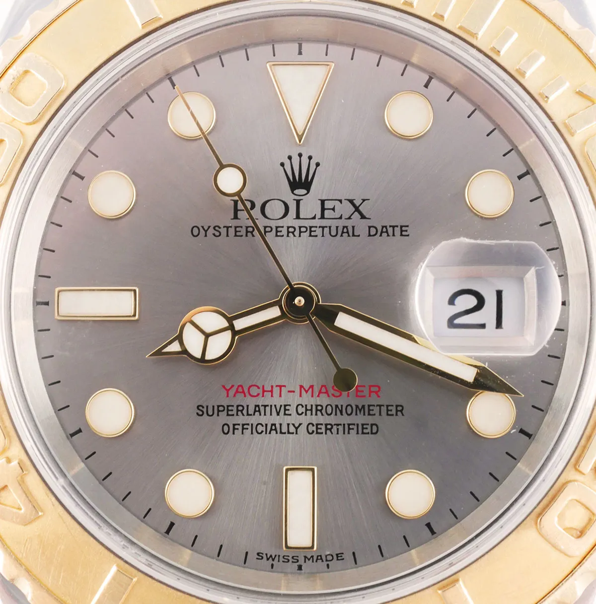 Rolex Yacht-Master 40 16623 40mm Yellow gold and stainless steel Gray 1