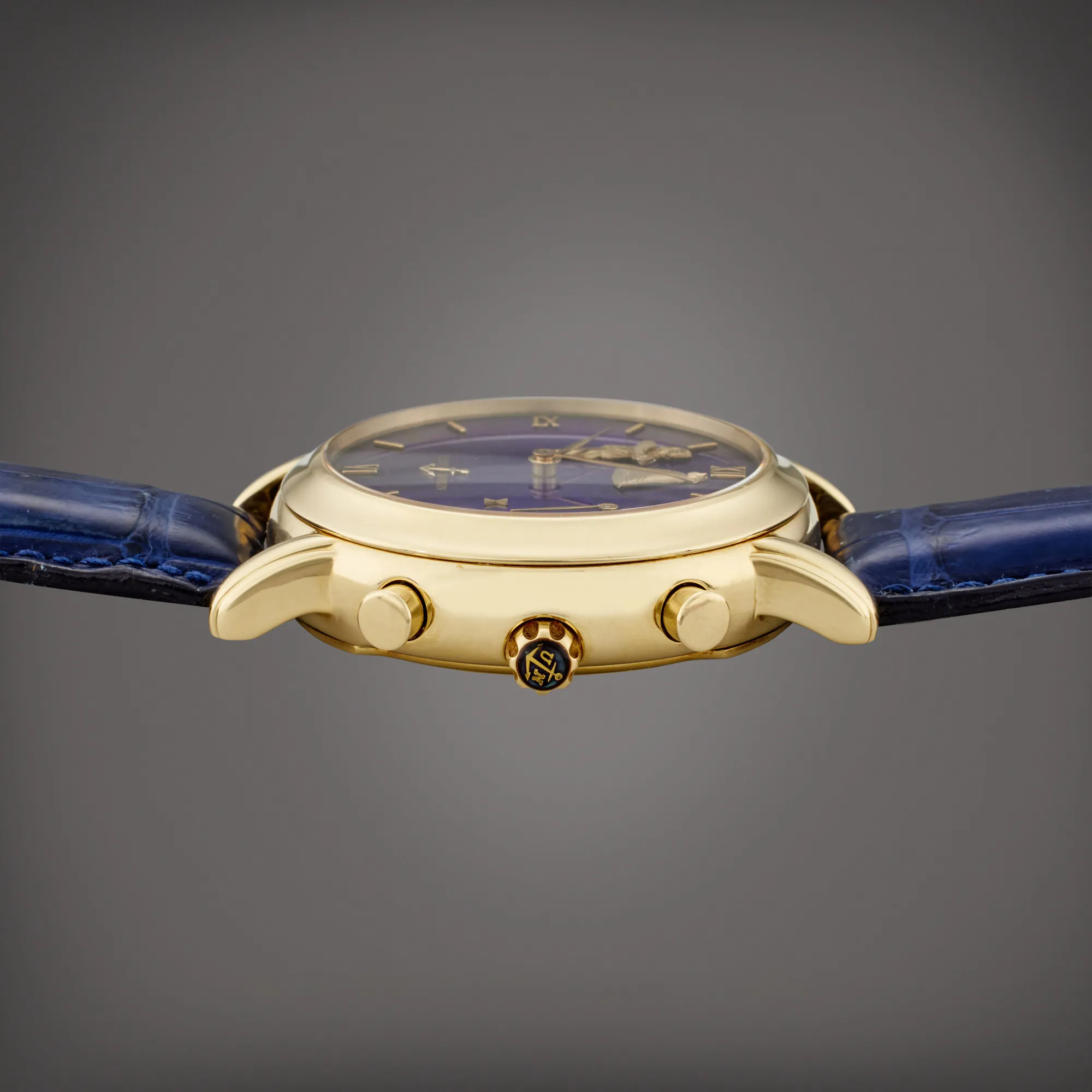 Ulysse Nardin San Marco 751-22 40mm Yellow gold Blue 3