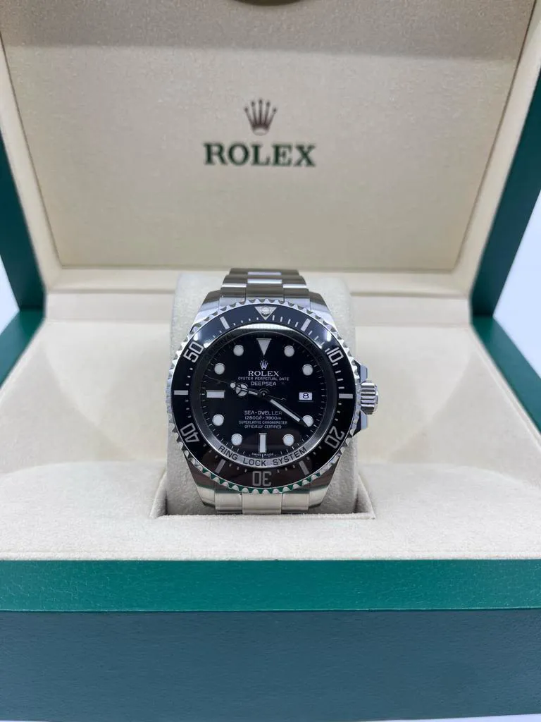 Rolex Sea-Dweller Deepsea 126660 44mm Ceramic and Stainless steel Black