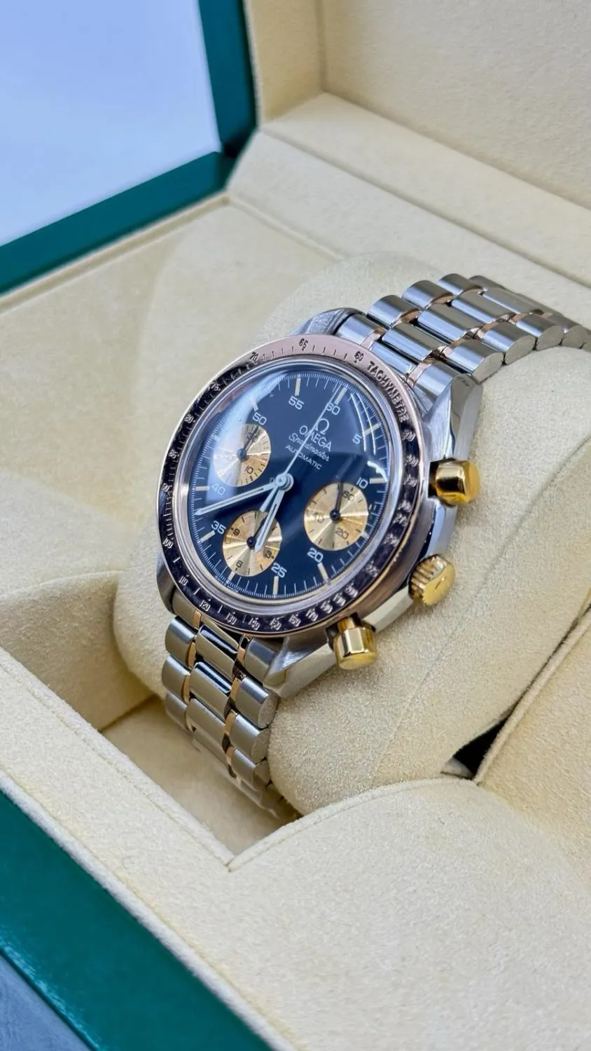 Omega Speedmaster 175.00.33 39mm Rose gold and Stainless steel Black 4