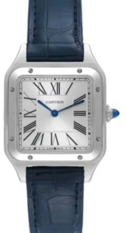 Cartier Santos Dumont WSSA0022 43.5mm Stainless steel Silver