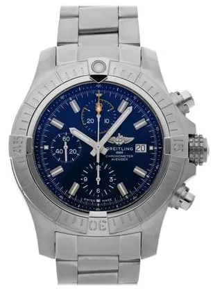 Breitling Avenger A13317101C1A1 45mm Stainless steel Blue