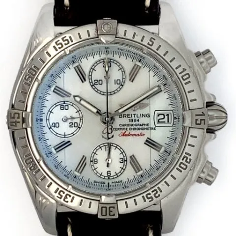 Breitling Cockpit A13358 39mm Stainless steel Mother-of-pearl