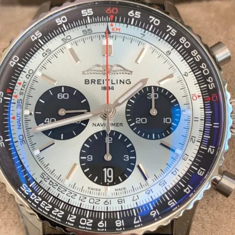 Breitling Navitimer AB0138241C1P1 43mm Stainless steel Blue