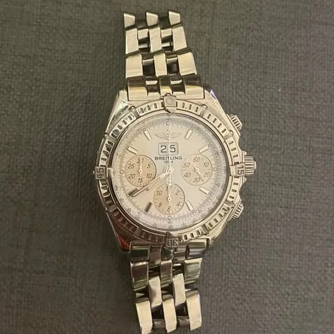 Breitling Crosswind Special A44355 44mm Stainless steel White