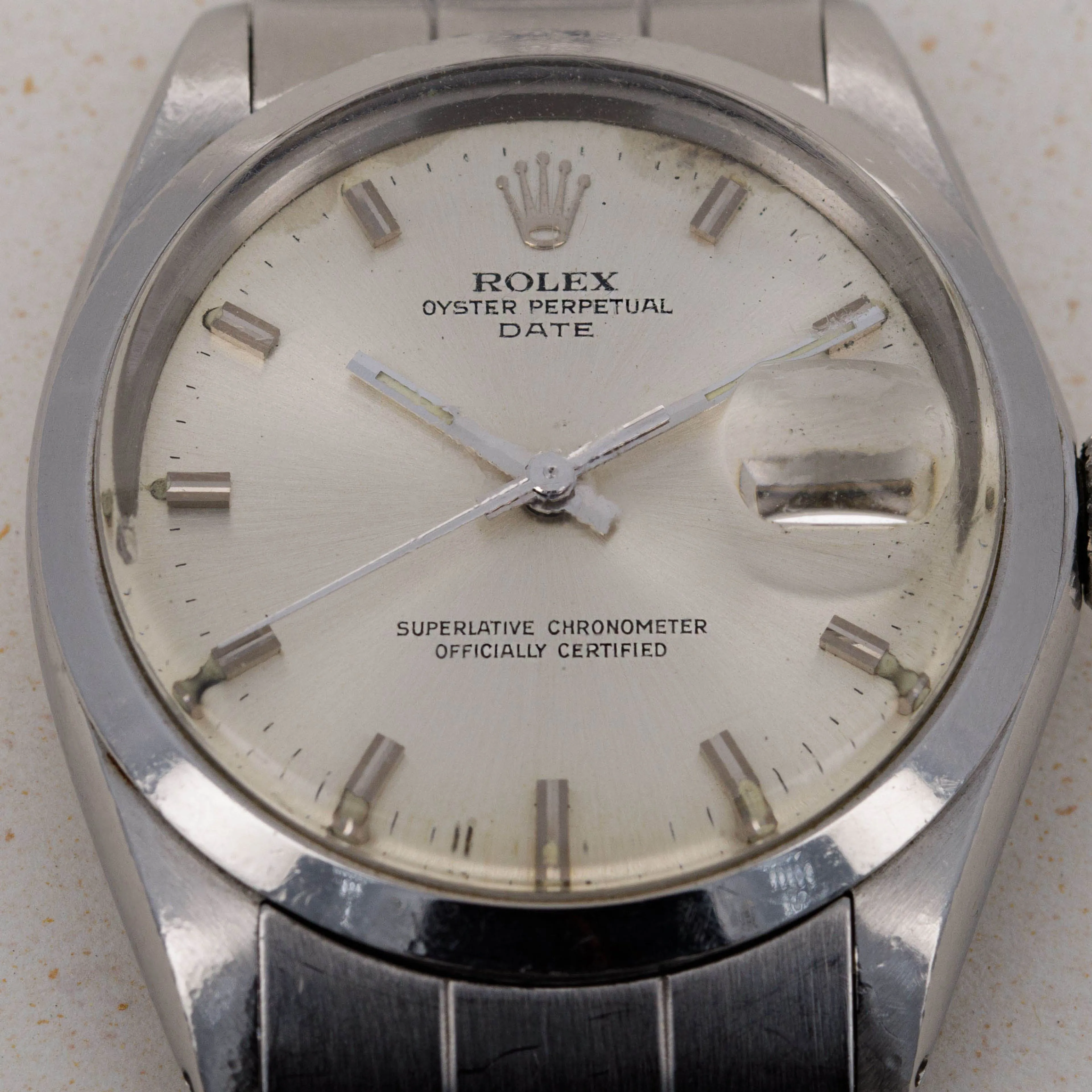 Rolex Oyster Perpetual Date 1500 34mm Stainless steel Silver 10