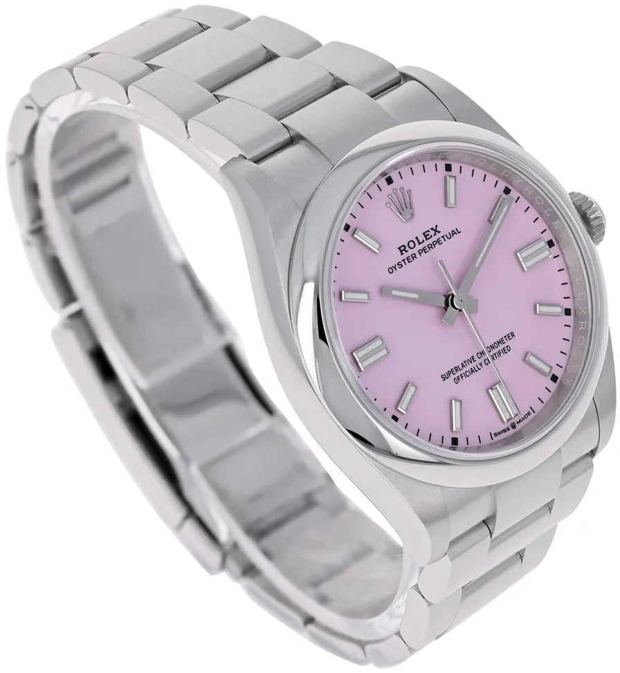 Rolex Oyster Perpetual 126000-0008 36mm Oystersteel Pink 4