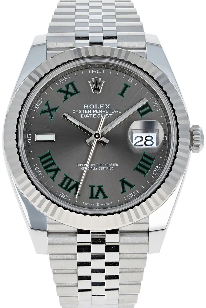 Rolex Datejust 41 126334-0022 41mm White gold and Oystersteel Gray 3