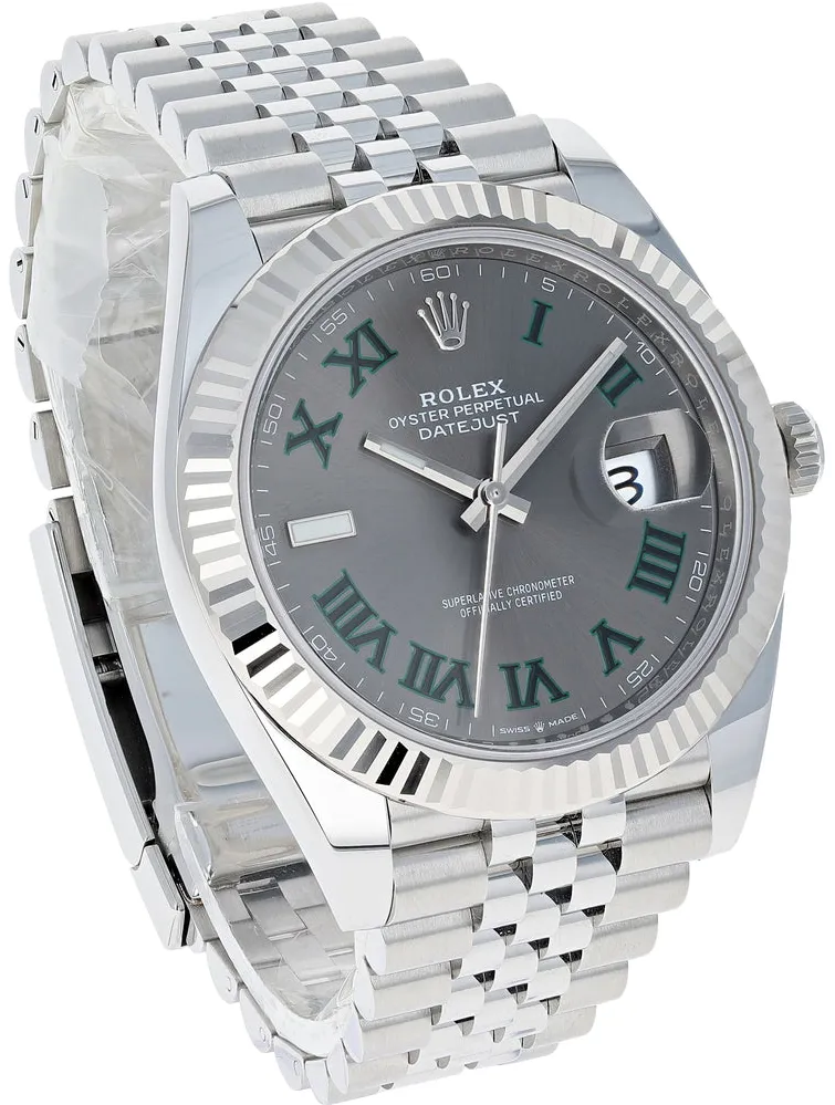 Rolex Datejust 41 126334-0022 41mm White gold and Oystersteel Gray 2