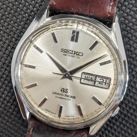 Seiko Grand Seiko 6246-9001 36mm Stainless steel Silver