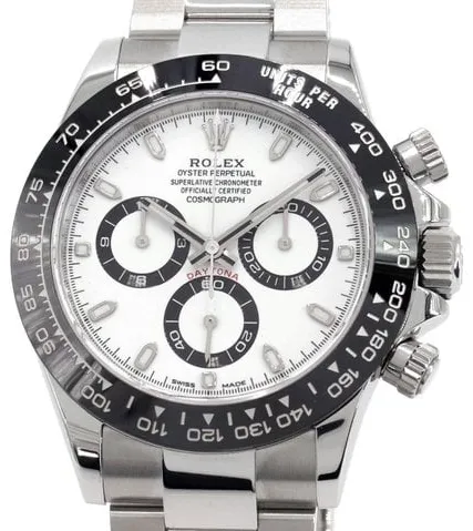 Rolex Daytona 116500LN 40mm Stainless steel White