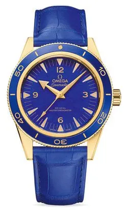 Omega Seamaster 300 234.63.41.21.99.002 41mm Yellow gold Blue