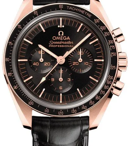 Omega Speedmaster Moonwatch 310.63.42.50.01.001 42mm Rose gold Black