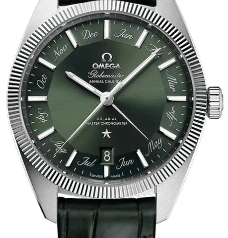 Omega Globemaster 130.33.41.22.10.001 41mm Stainless steel Green