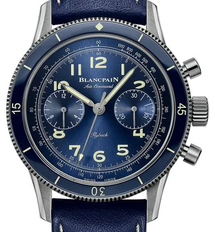 Blancpain Air Command AC02.12B40.63B 42.5mm Titanium Blue