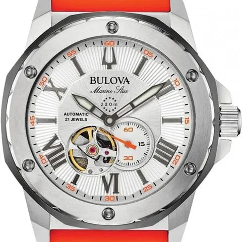 Bulova Marine Star 98A226 Silver