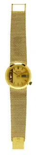 Bulova Accuquartz Yellow gold Golden