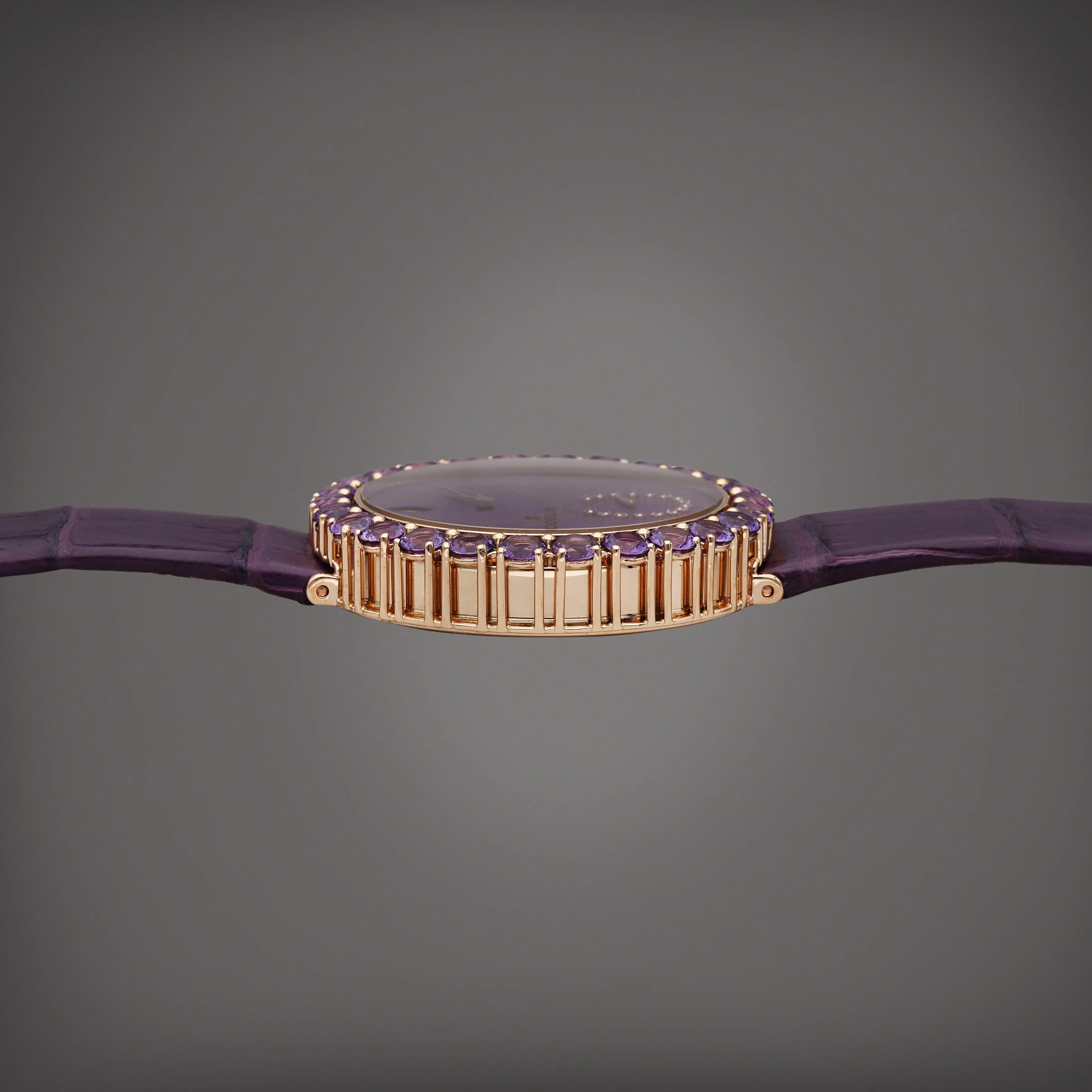 Corum Heritage Eleganza 06.0022 40mm Rose gold and Diamond Purple 3