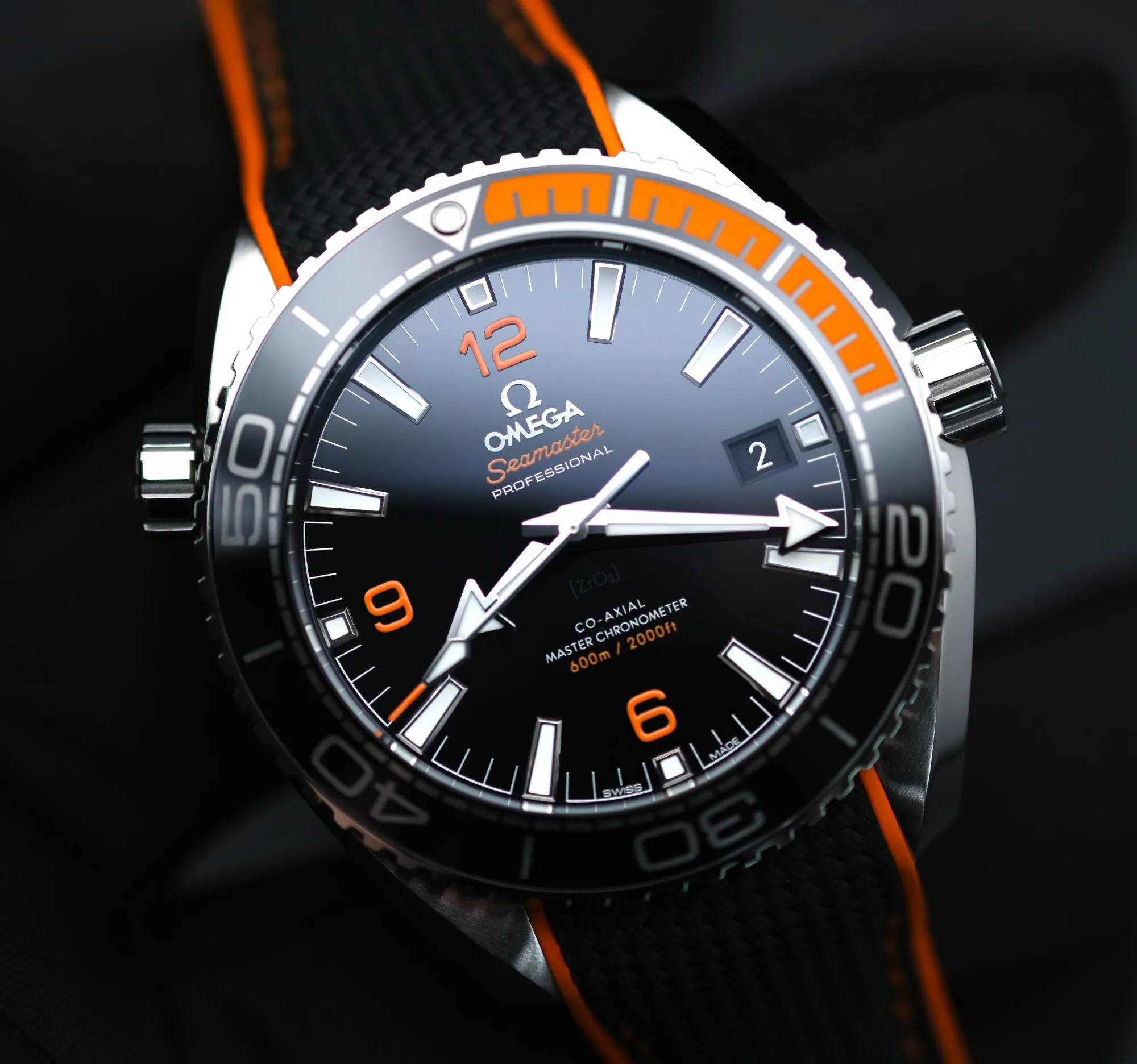 Omega Planet Ocean 43.5mm Black