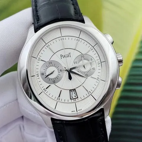 Piaget Gouverneur G0A38112 43mm White gold Silver