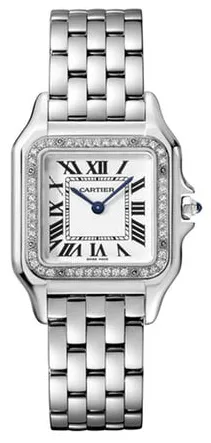 Cartier Panthère W4PN0008 27mm Stainless steel Silver